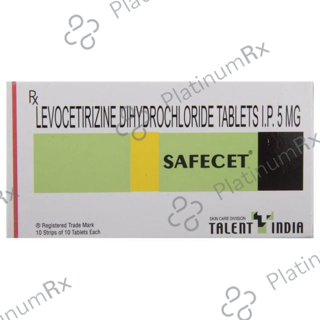 Safecet 5mg Tablet 10s