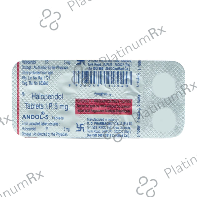 Andol 5mg Tablet 10s