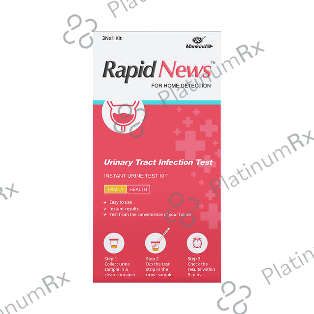 Rapid News Urinary Tract Infection Test Kit