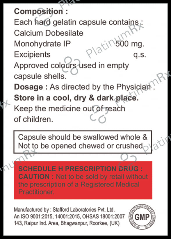 Calcigiant DB 500mg Capsule 10s