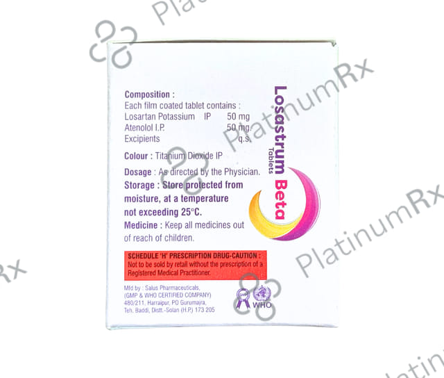 Losastrum Beta 50/50mg Tablet 10s