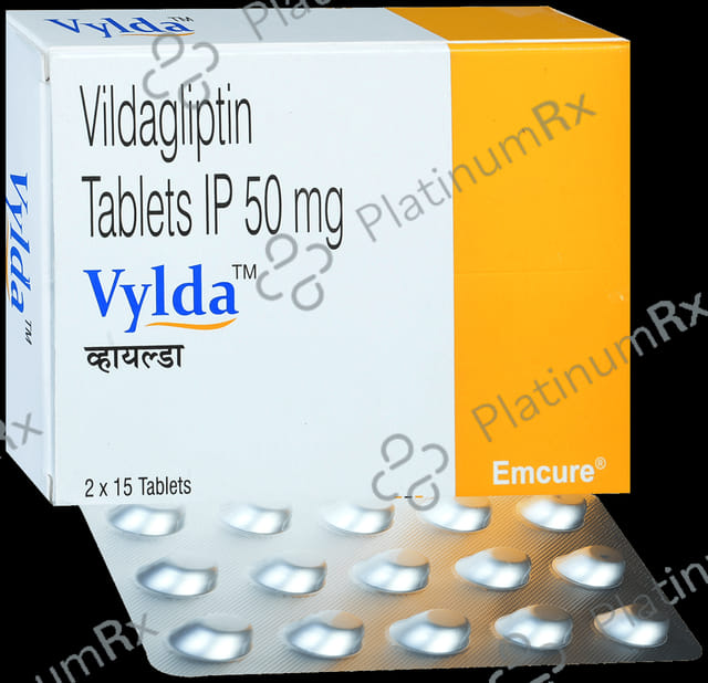 Vylda 50mg Tablet 15s