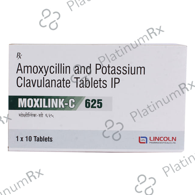 Moxilink C 500mg/125mg Tablet