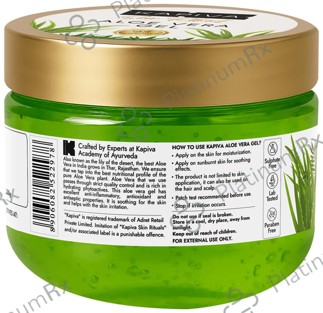 Pure Aloe Vera Gel 500g - Face & Hair - Hydrating, Moisturizing, Soothing- Multipurpose Gel Gel 150 gm