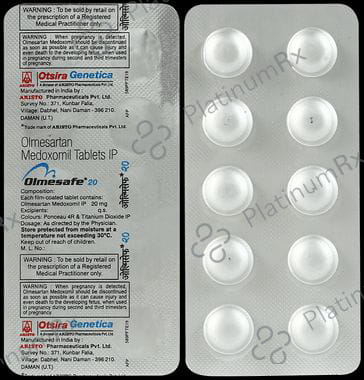 Olmesafe 20mg Tablet 10s