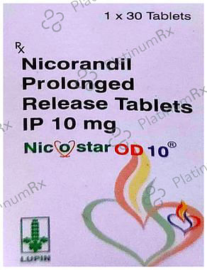 Nicostar OD 10mg Tablet PR 30s