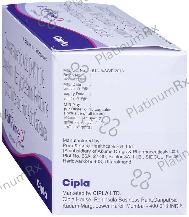 Folinine D Capsule 15s