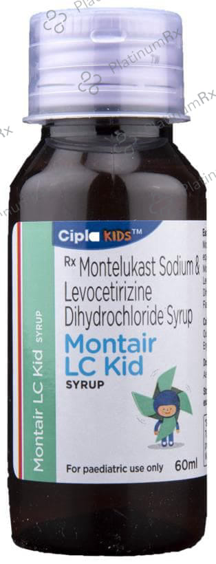 Montair LC Kid 2.5/4mg Syrup 60ml
