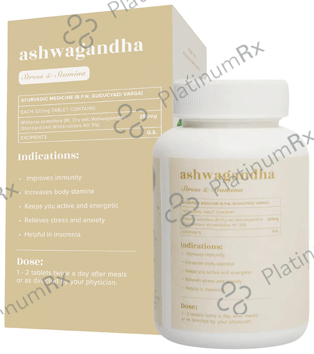 Baidyanath Ayuvedant Ashwagandha Tablet 60s
