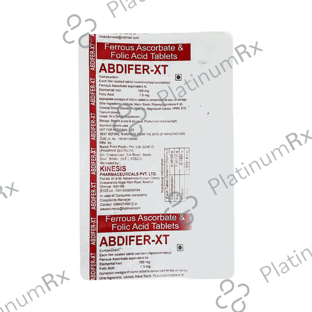Abdifer XT Tablet 10s