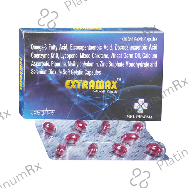 Extramax Soft Gelatin Capsule