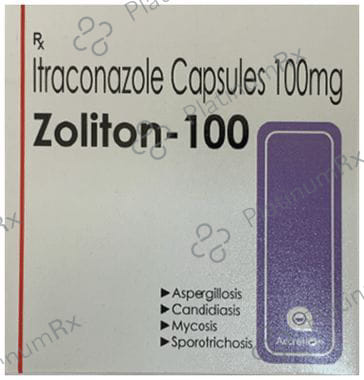 Zoliton 100mg Capsule 10s