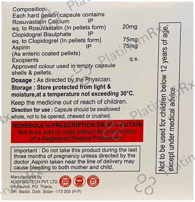Gnx Rose Gold 20mg Capsule 10s