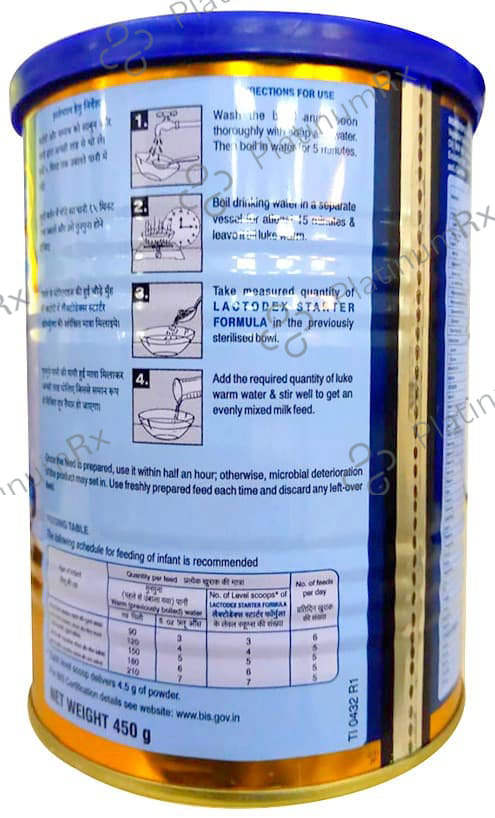 Lactodex 1 Starter Formula Powder 450gm