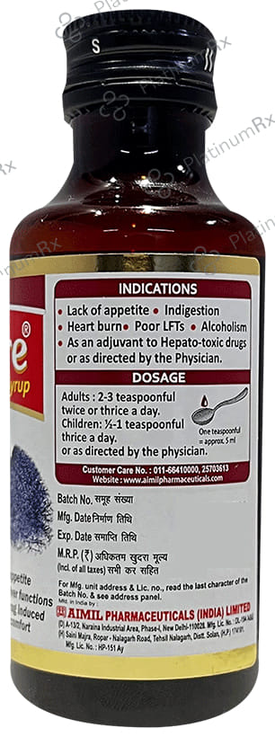 Aimil Amlycure Syrup 100 ml