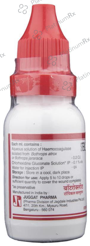 Botroclot 0.2CU Topical Solution 10ml
