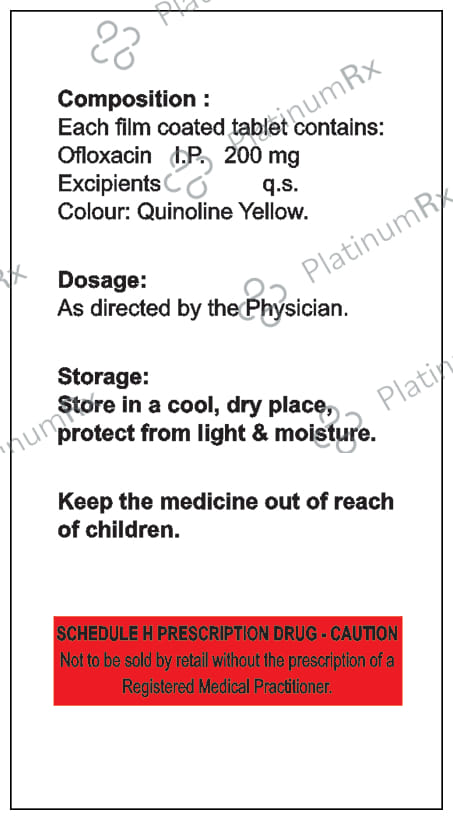 Aflaux 200mg Tablet 10s