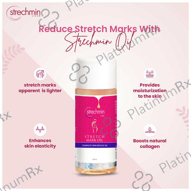 Strechmin Stretch Marks Cream with Vitamin E 60 Cream