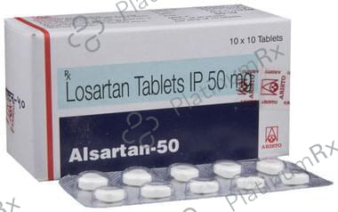 Alsartan 50mg Tablet 10s