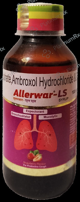 Allerwar LS 30/50/1mg Syrup Strawberry 100ml