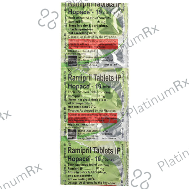 Hopace 10mg Tablet 10s
