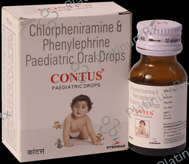 Contus Paediatric 1/2.5mg Oral Drops 15ml