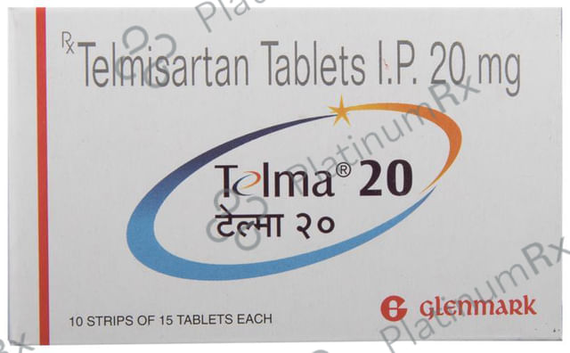 Telma 20mg Tablet 15s