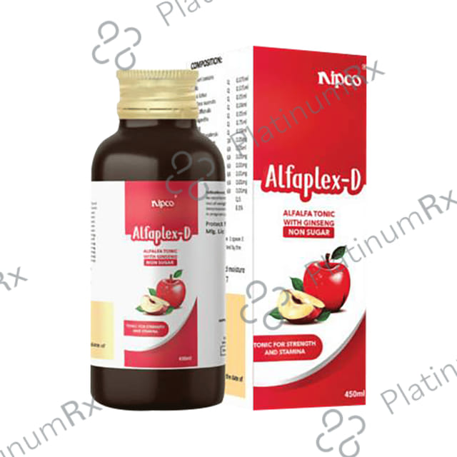 Nipco Alfaplex-D Alfalfa Tonic with Ginseng