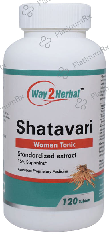 Way2Herbal Shatavari Women Tonic 120 tablets
