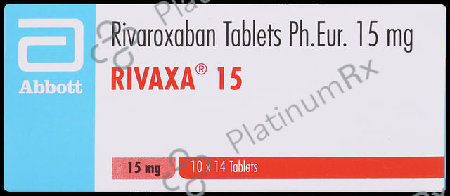 Rivaxa 15mg Tablet 14s