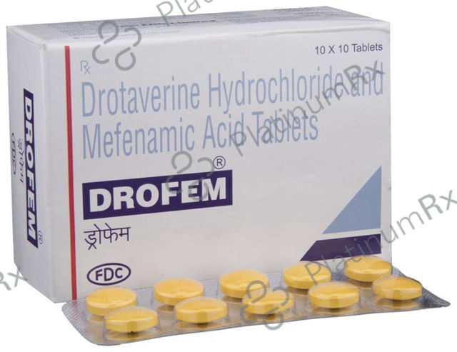Drofem 80/250mg Tablet 10s