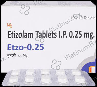 Etzo 0.25mg Tablet