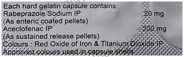 Wonflam R 200/20mg Capsule SR 10s