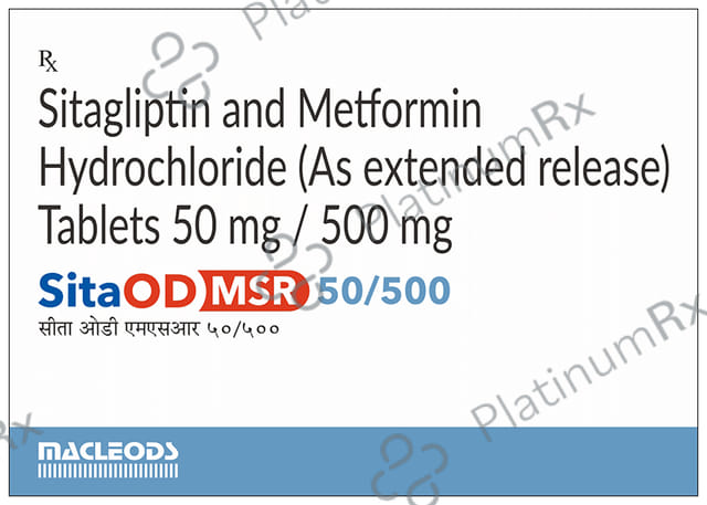 SitaOD MSR 50/500 Tablet