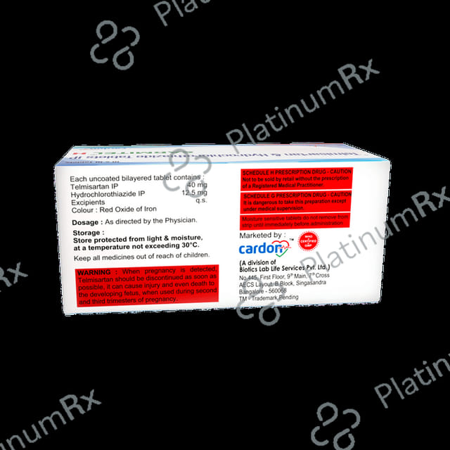 Sarmitel H 40mg/12.5mg Tablet