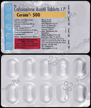 Cerom 500mg Tablet 10s
