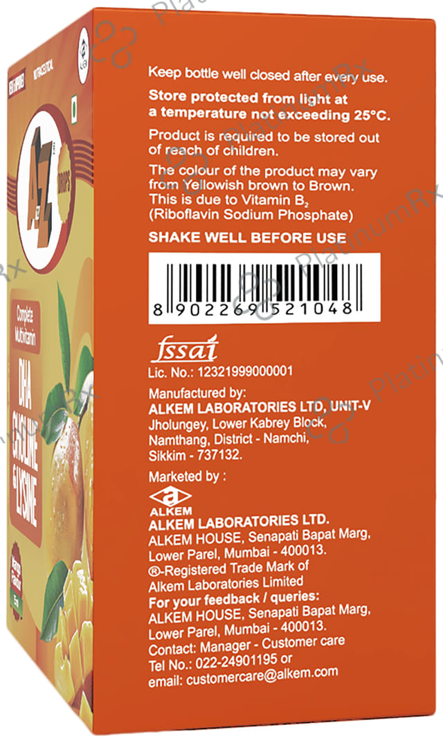 A to Z NS Plus Oral Drops Mango 15ml