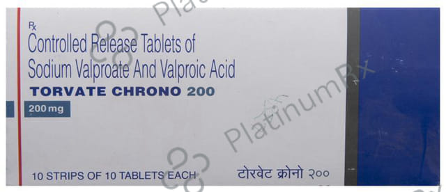 Torvate Chrono 200 133.5/58mg Tablet CR 10s