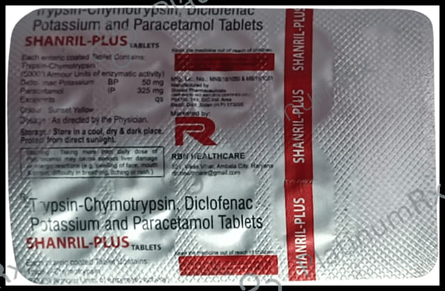 Shanril Plus Tablet 10s