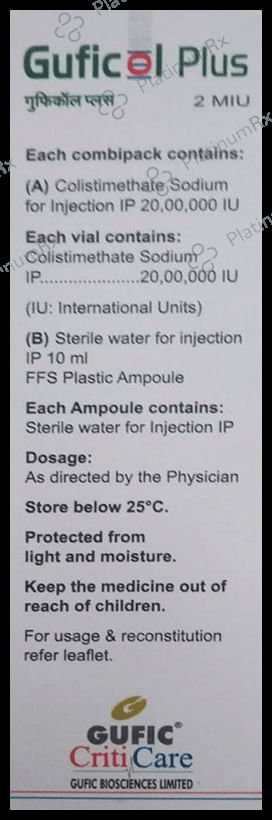 Guficol Plus 2MIU Injection