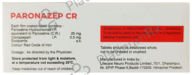Paronazep-CR Tablet