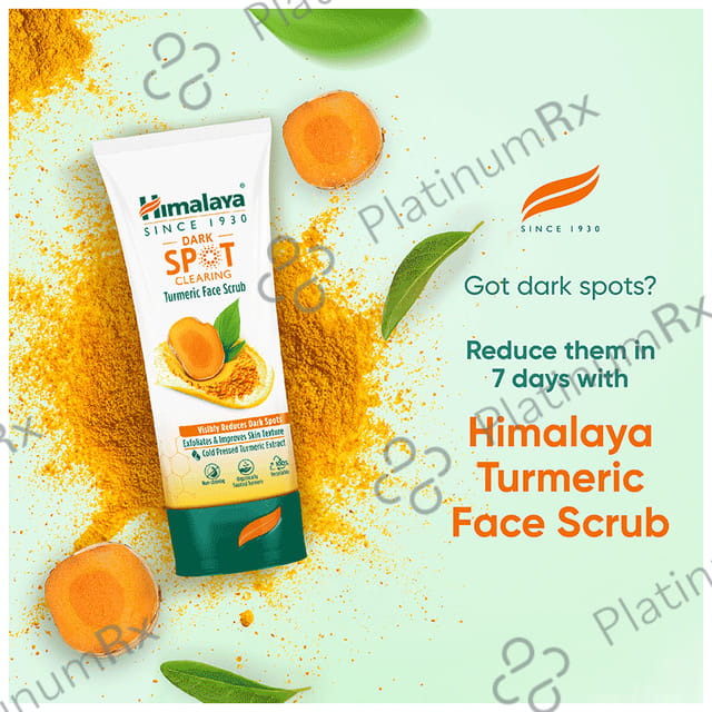 Himalaya Dark Spot Clearing Face Scrub Turmeric 50 gm