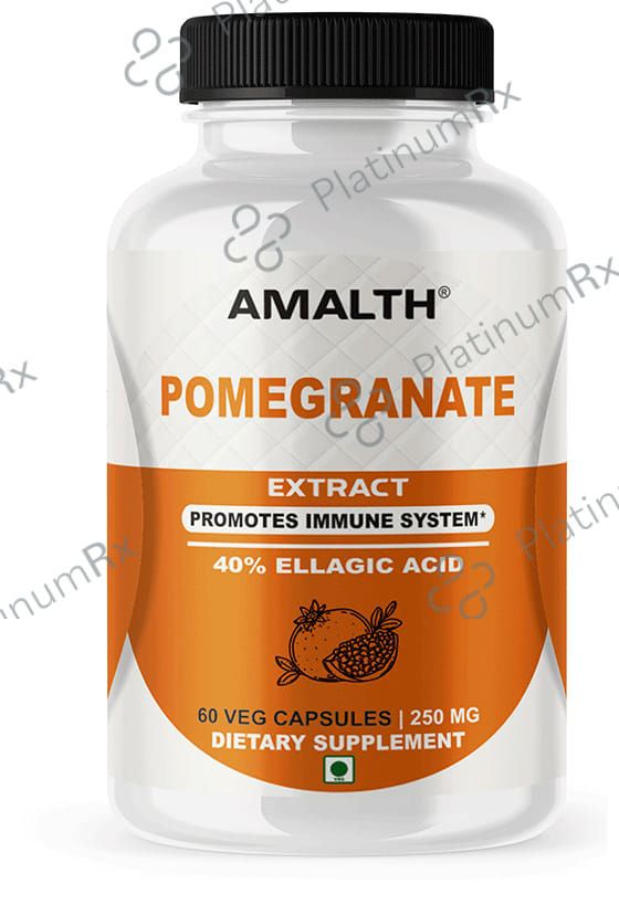 Amalth Pomegranate Extract Veg Capsules