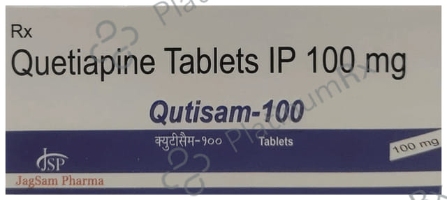 Qutisam 100mg Tablet 10s