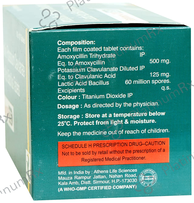 Rebimox CV 625mg Tablet 10s