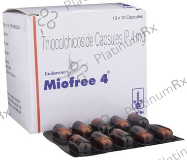 Miofree 4mg Capsule 10s