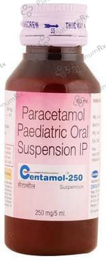 Centamol 250mg Suspension 60ml