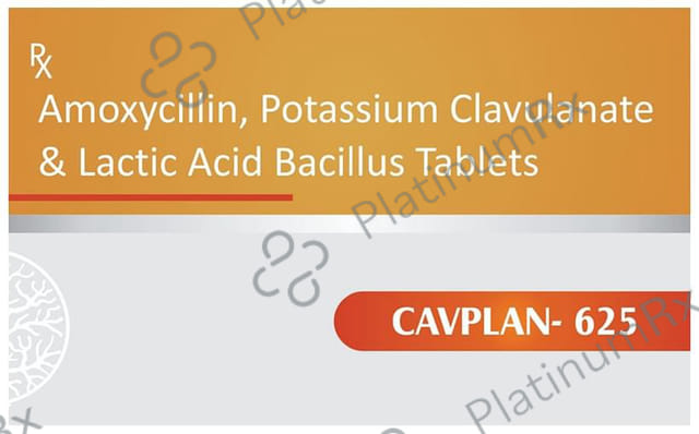 Cavplan 625mg Tablet 10s