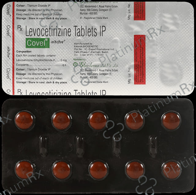 Covel 5mg Tablet 10s