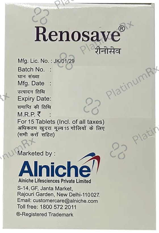 Renosave 150/500mg Tablet 15s